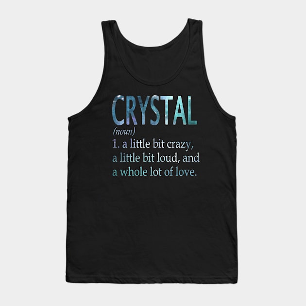 Crystal Tank Top by GrimdraksJokes